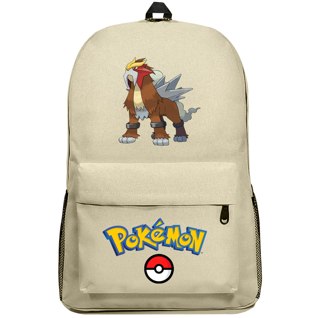 Pokemon Entei Backpack SuperPack - Entei Character Series Art
