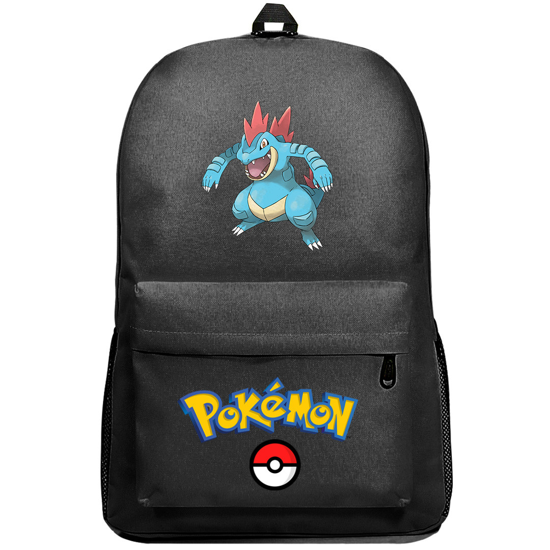 Pokemon Feraligatr Backpack SuperPack - Feraligatr Character Series Art