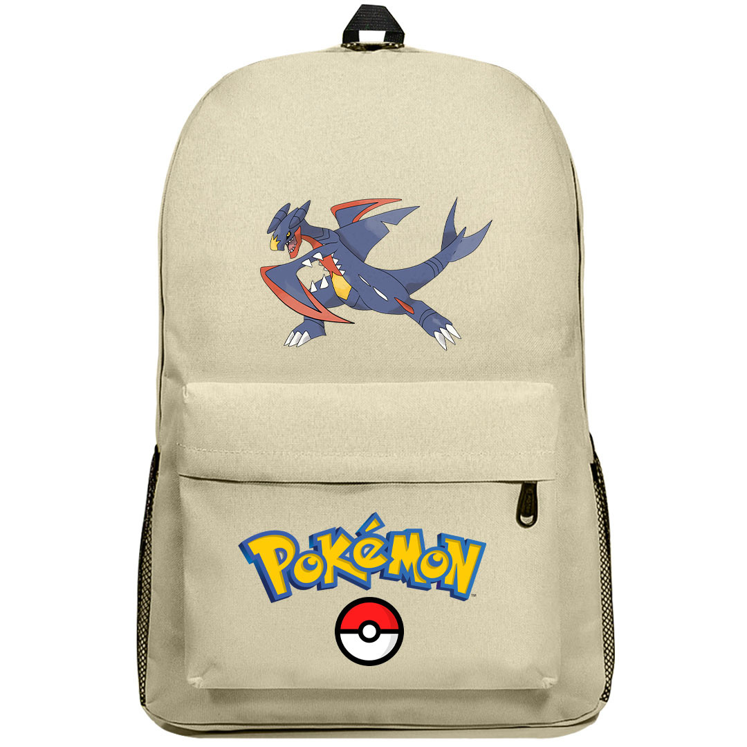 Pokemon Mega Garchomp Backpack SuperPack - Mega Garchomp Cartoon Art Series