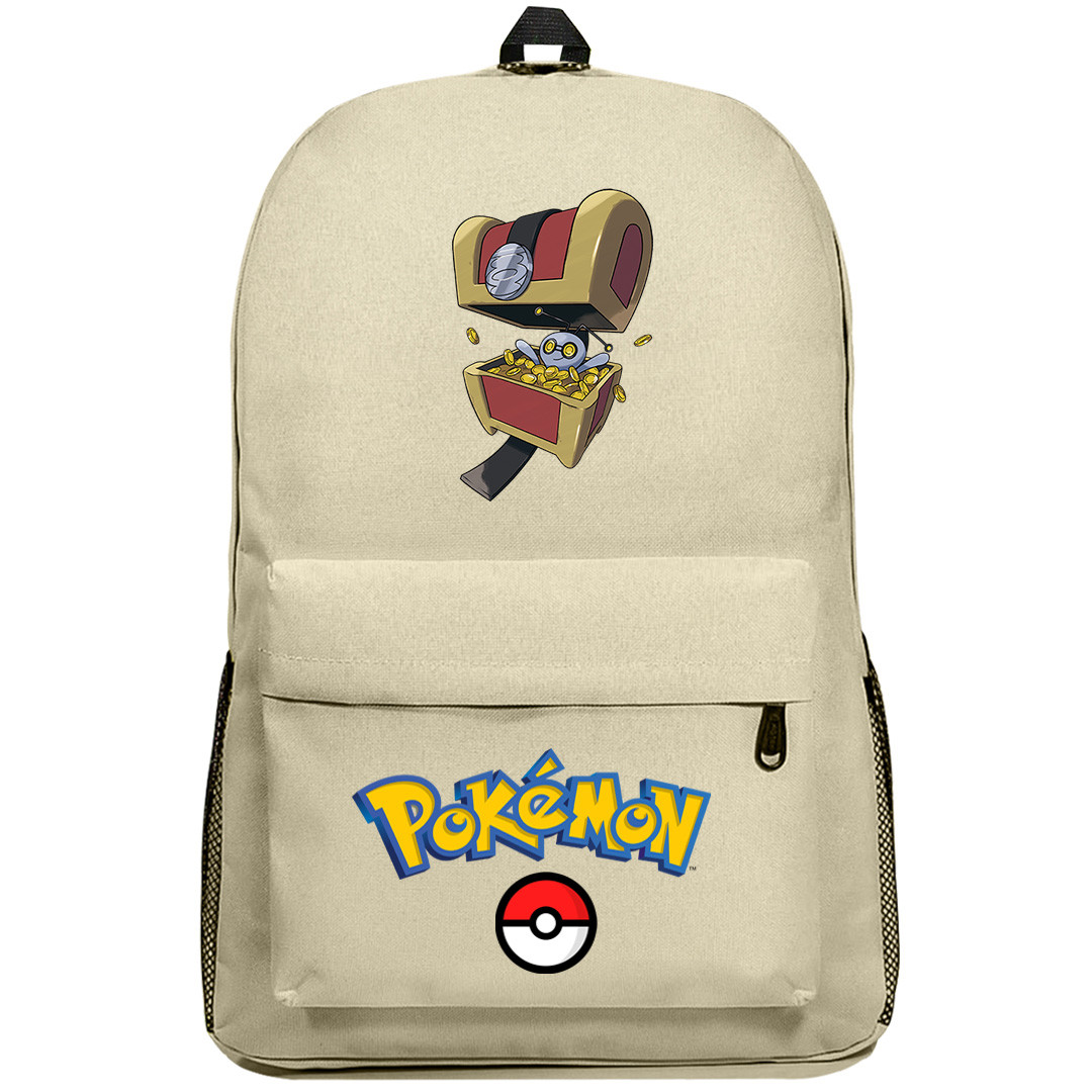 Pokemon Gimmighoul Backpack SuperPack - Gimmighoul Chest Character Series Art