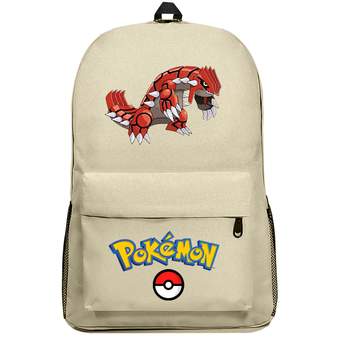 Pokemon Groudon Backpack SuperPack - Groudon Character Series Art