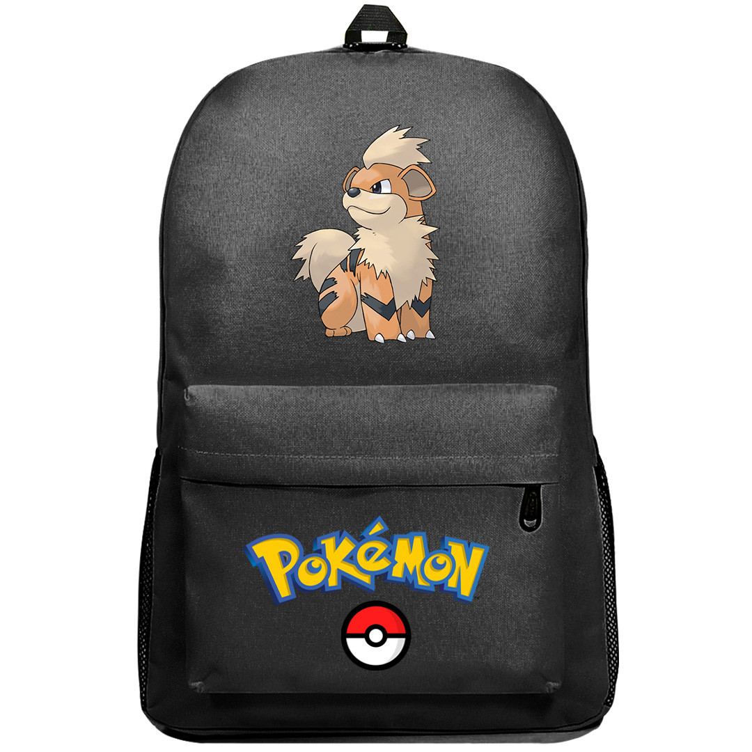 Pokemon Growlithe Backpack SuperPack - Growlithe Character Series Art