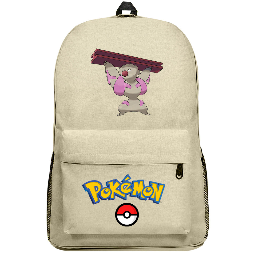 Pokemon Gurdurr Backpack SuperPack - Gurdurr Character Series Art