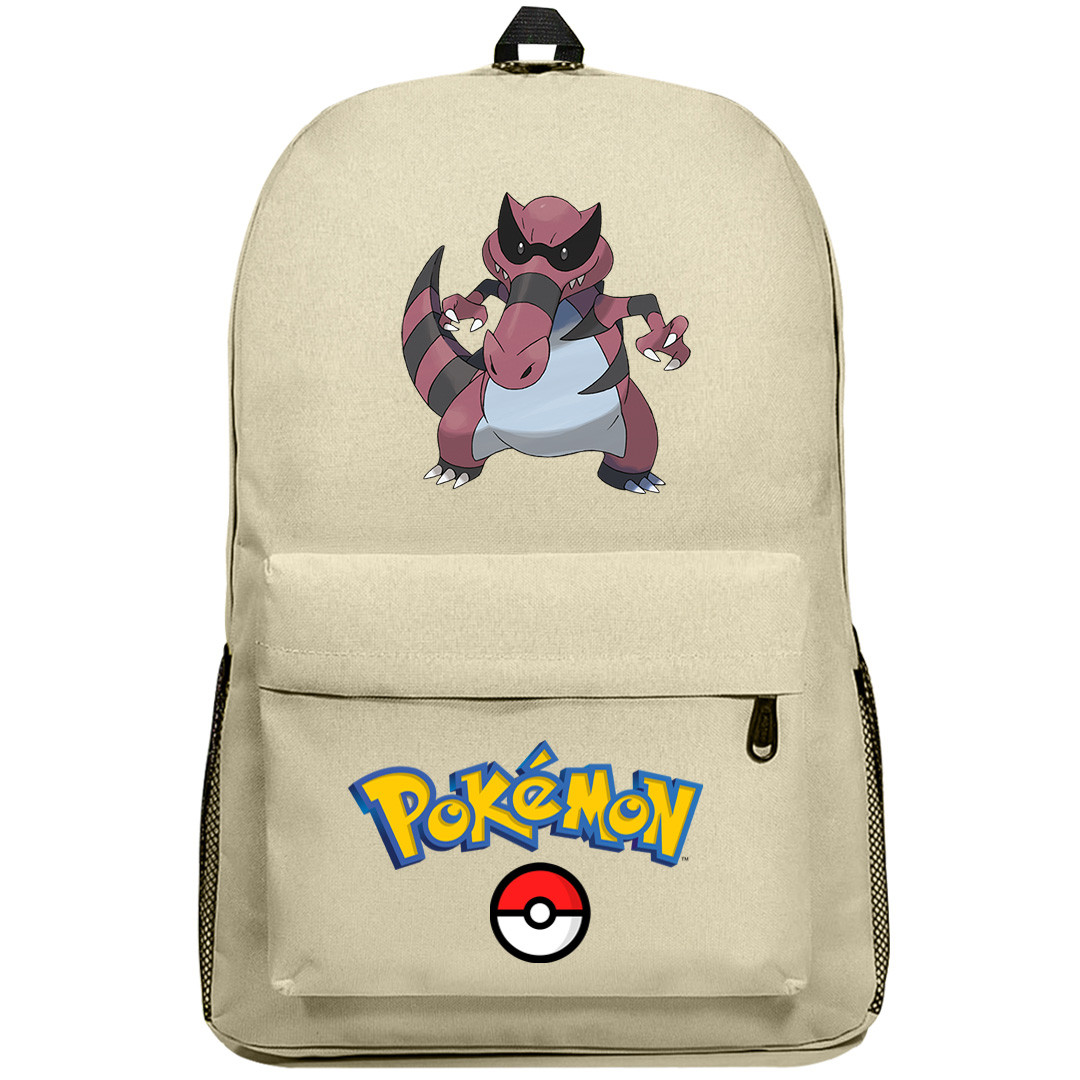 Pokemon Krookodile Backpack SuperPack - Krookodile Character Series Art