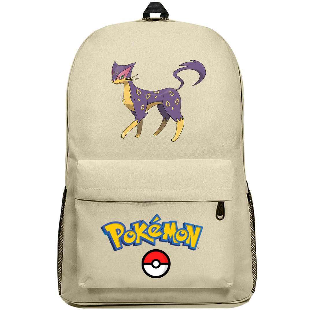 Pokemon Liepard Backpack SuperPack - Liepard Character Series Art