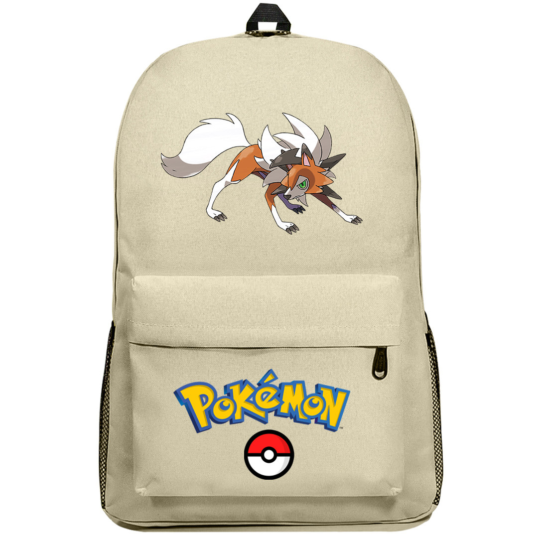 Pokemon Lycanroc Dusk Backpack SuperPack - Lycanroc Dusk Character Series Art