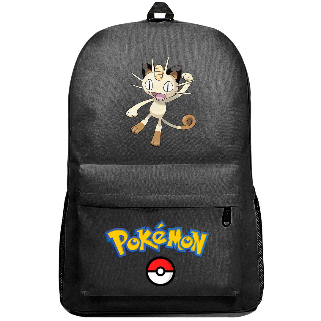 Pokemon Meowth Backpack SuperPack - Meowth Character Series Art