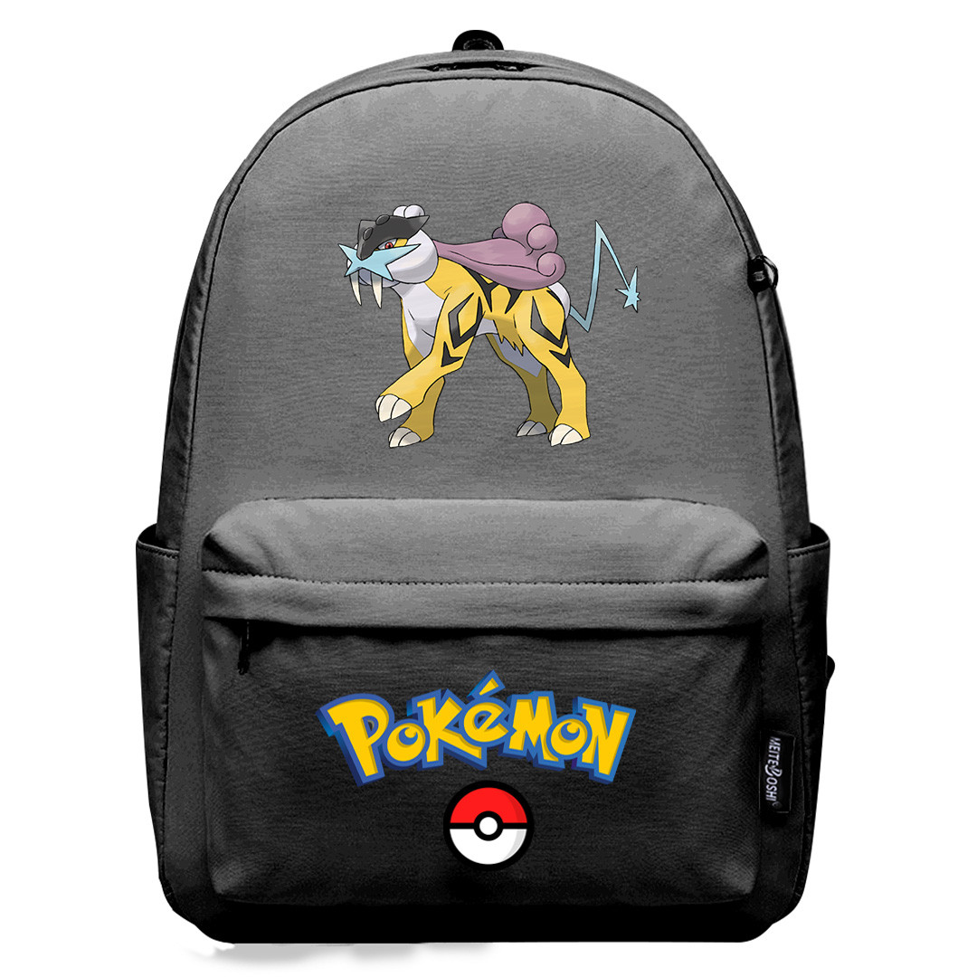 Pokemon Raikou Backpack SuperPack - Raikou Character Series Art