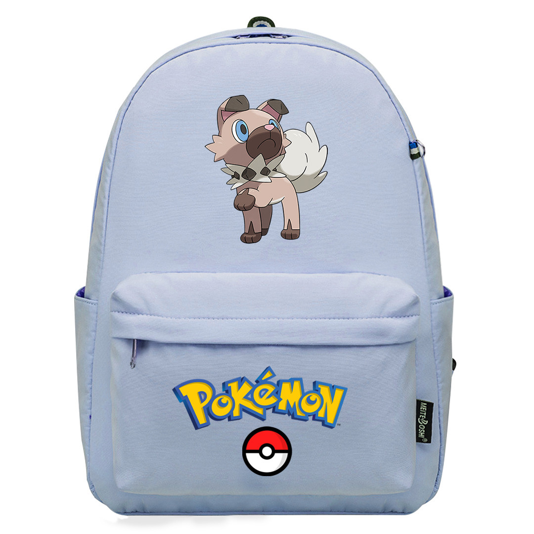 Pokemon Rockruff Backpack SuperPack - Rockruff Character Series Art