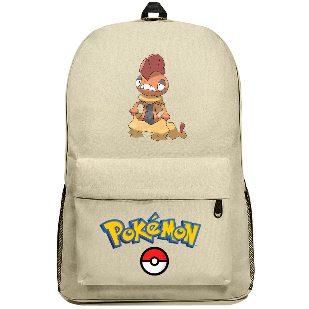 Pokemon Scrafty Backpack SuperPack - Scrafty Character Series Art