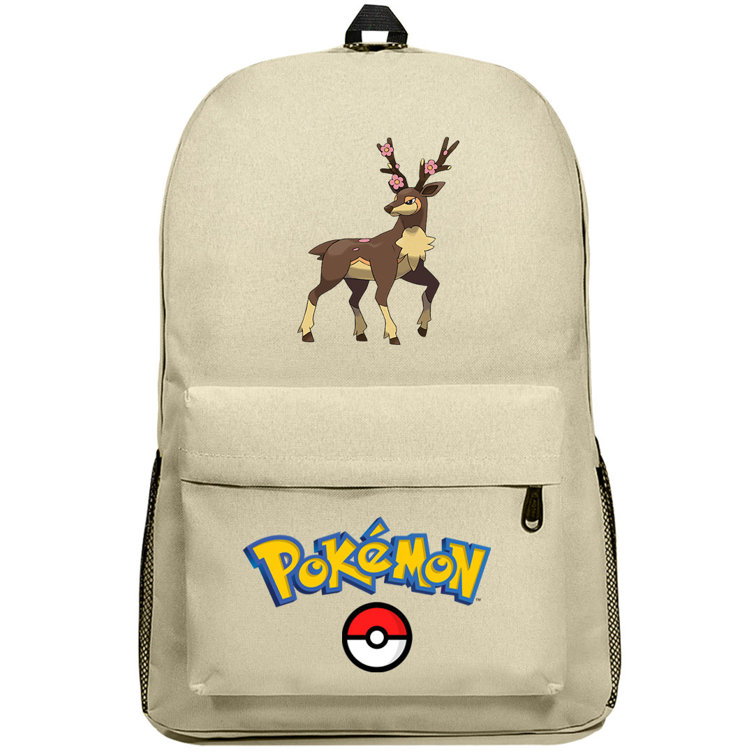 Pokemon Sawsbuck Backpack SuperPack - Spring Sawsbuck Character Series Art