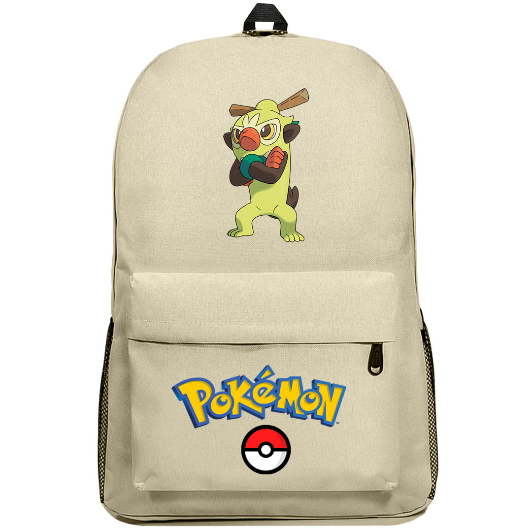 Pokemon Thwackey Backpack SuperPack - Thwackey Character Series Art