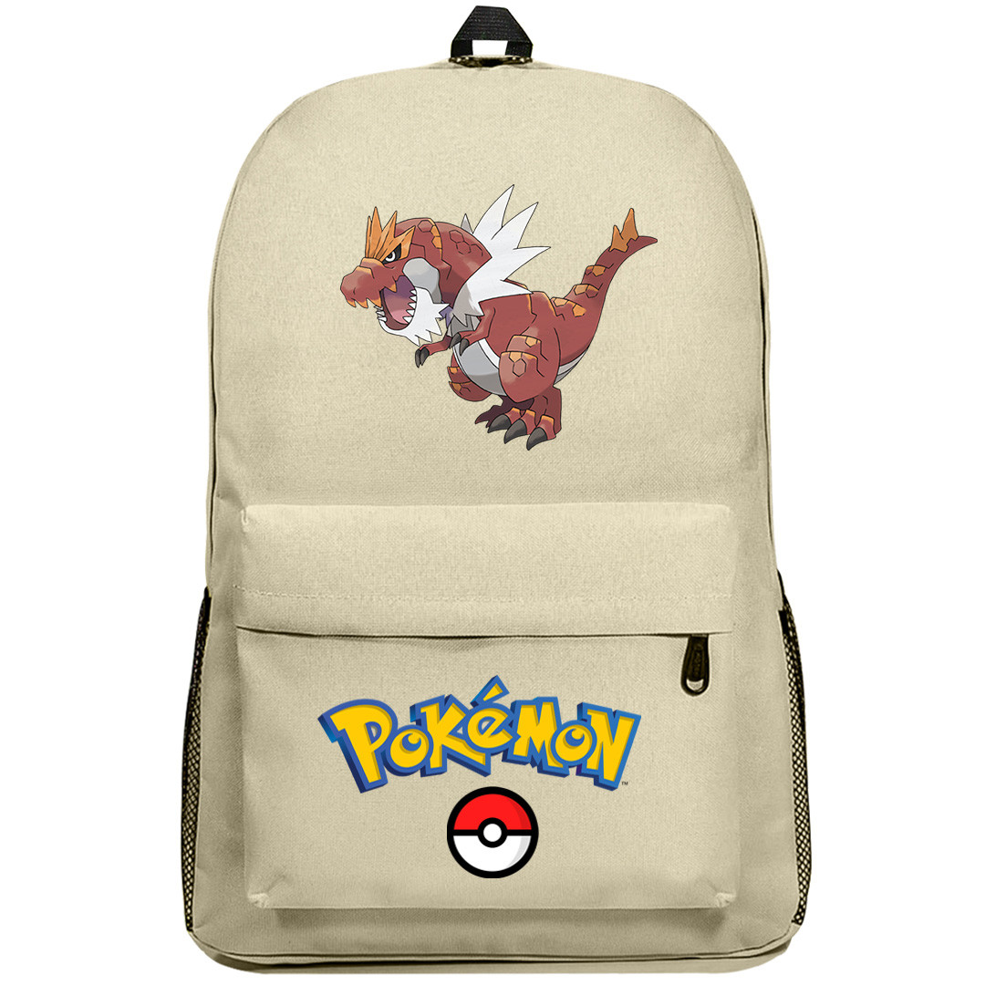Pokemon Tyrantrum Backpack SuperPack - Tyrantrum Character Series Art