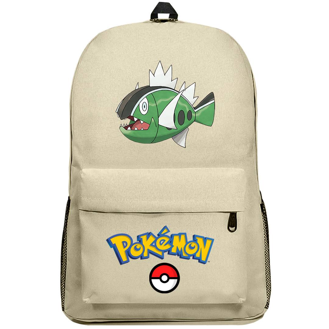 Pokemon Basculin Backpack SuperPack - White Striped Basculin Character Series Art