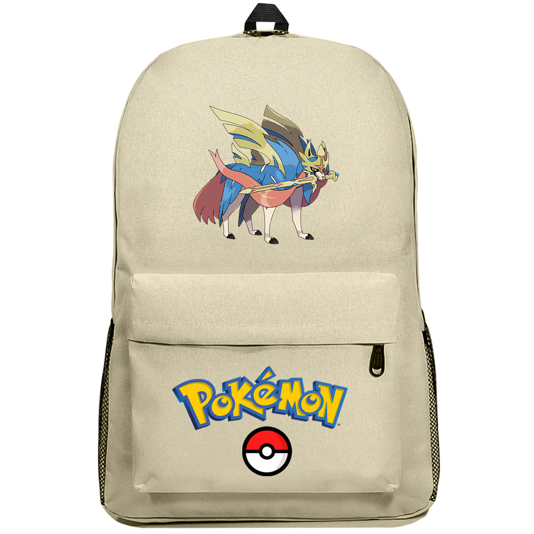 Pokemon Zacian Backpack SuperPack -Zacian Sword Character Series Art