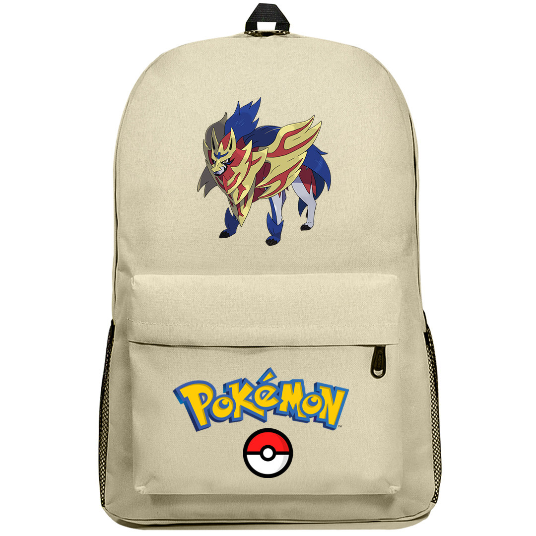 Pokemon Zamazenta Backpack SuperPack - Zamazenta Shield Character Series Art