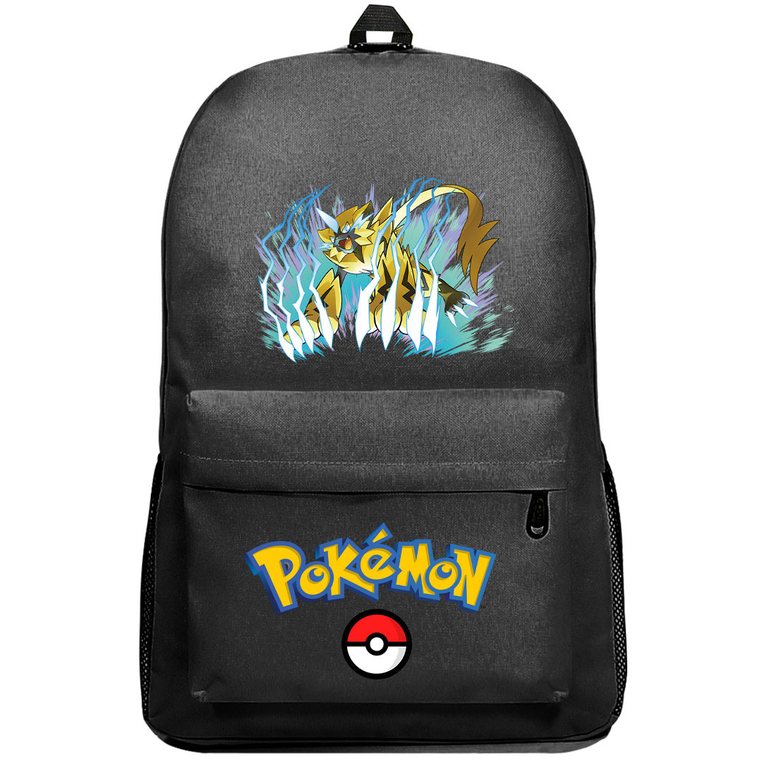 Pokemon Zeraora Backpack SuperPack - Zeraora Cartoon Art Series
