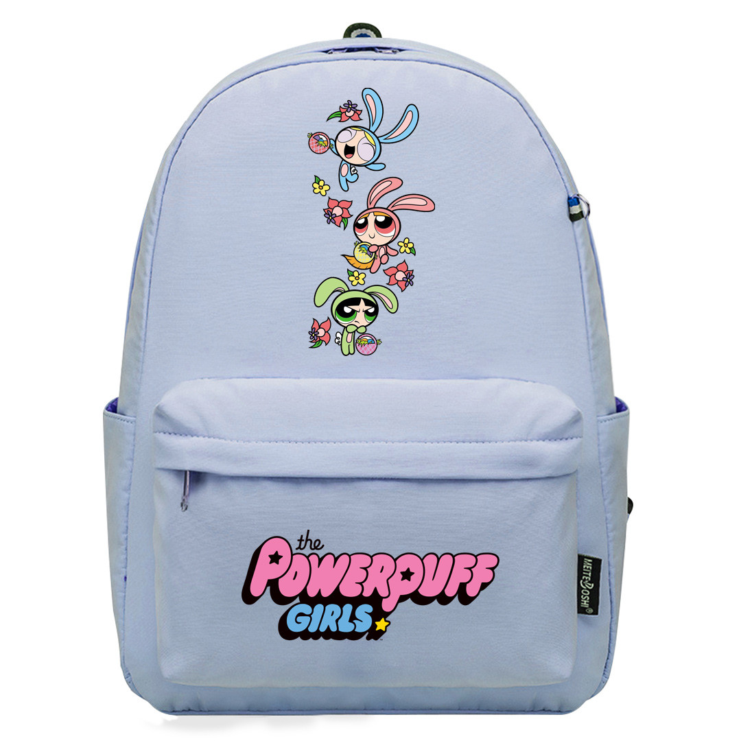 Powerpuff Girls Group Backpack SuperPack - The Power Girls Flowers Anime Art