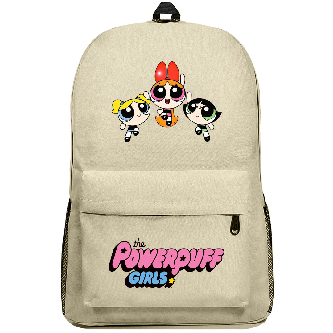 Powerpuff Girls Group Backpack SuperPack - The Power Girls Flying High Five