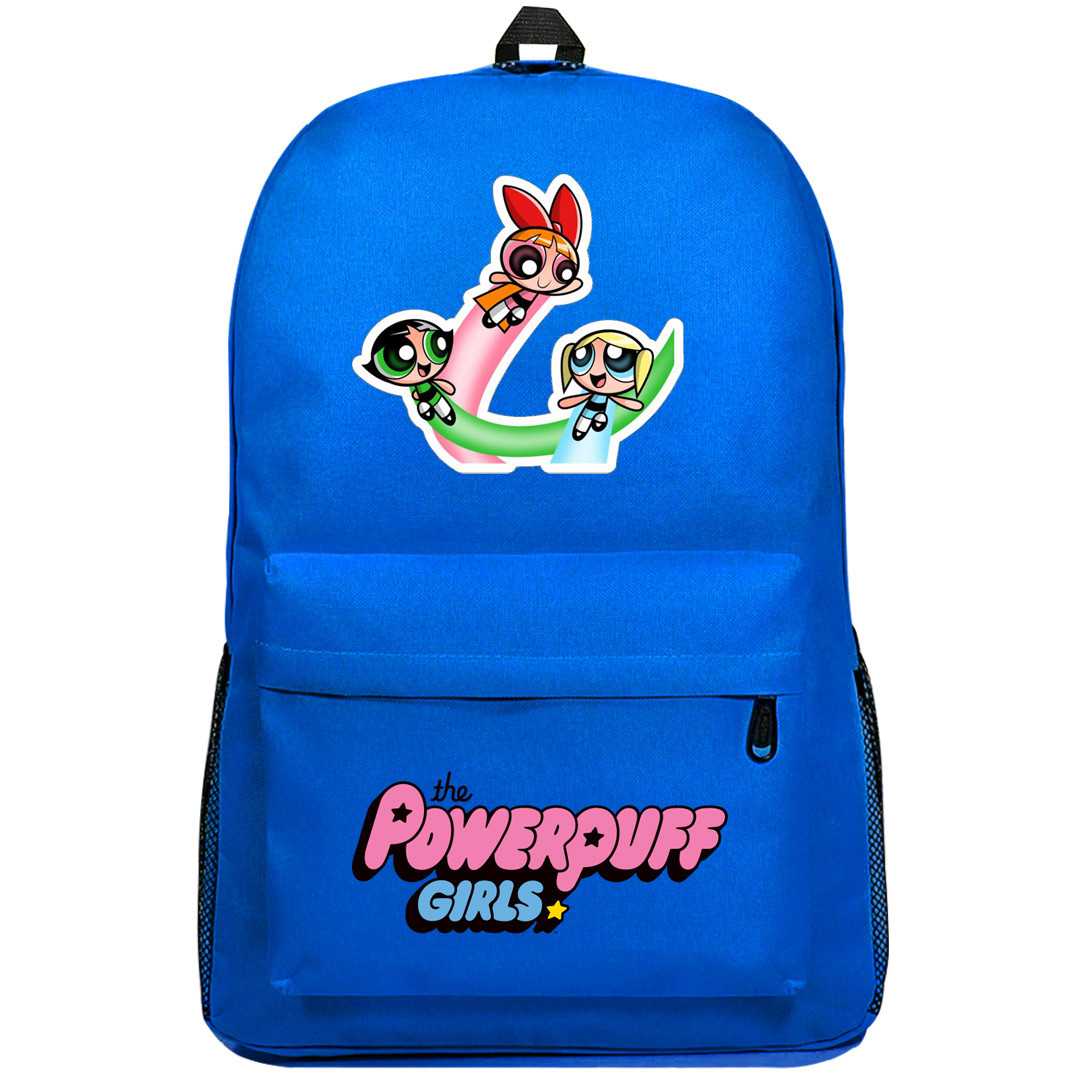 Powerpuff Girls Group Backpack SuperPack - The Powerpuff Girls Flying With Colors