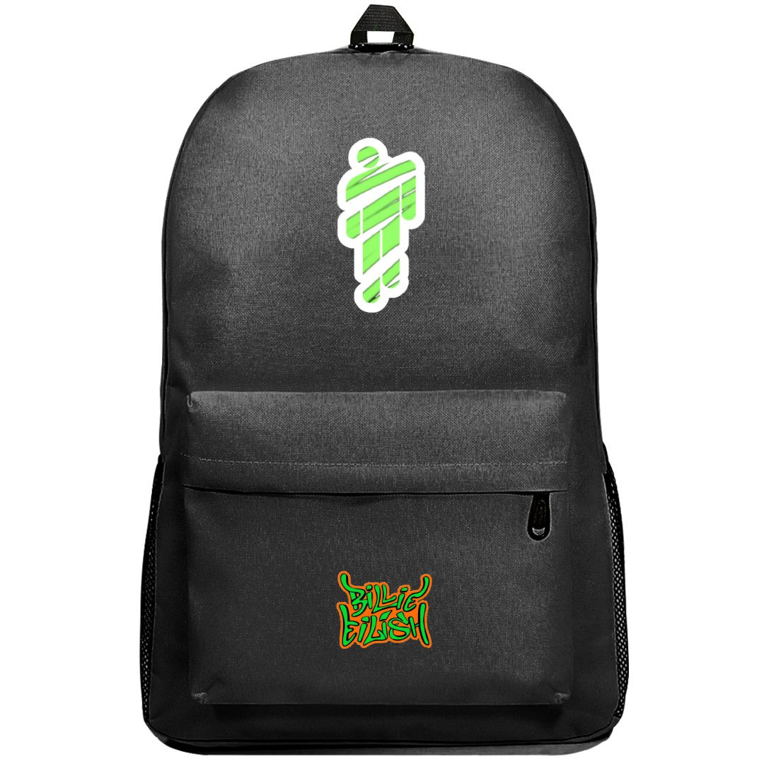 Billie Eilish Backpack SuperPack - Billie Eilish Sticker Art