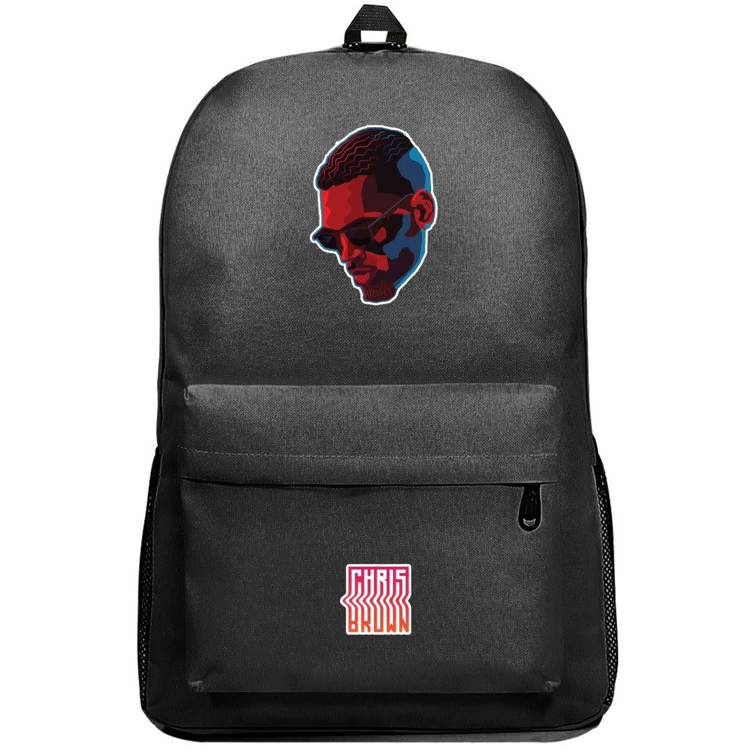 Chris Brown Backpack SuperPack - Chris Brown Wpap Pop Art