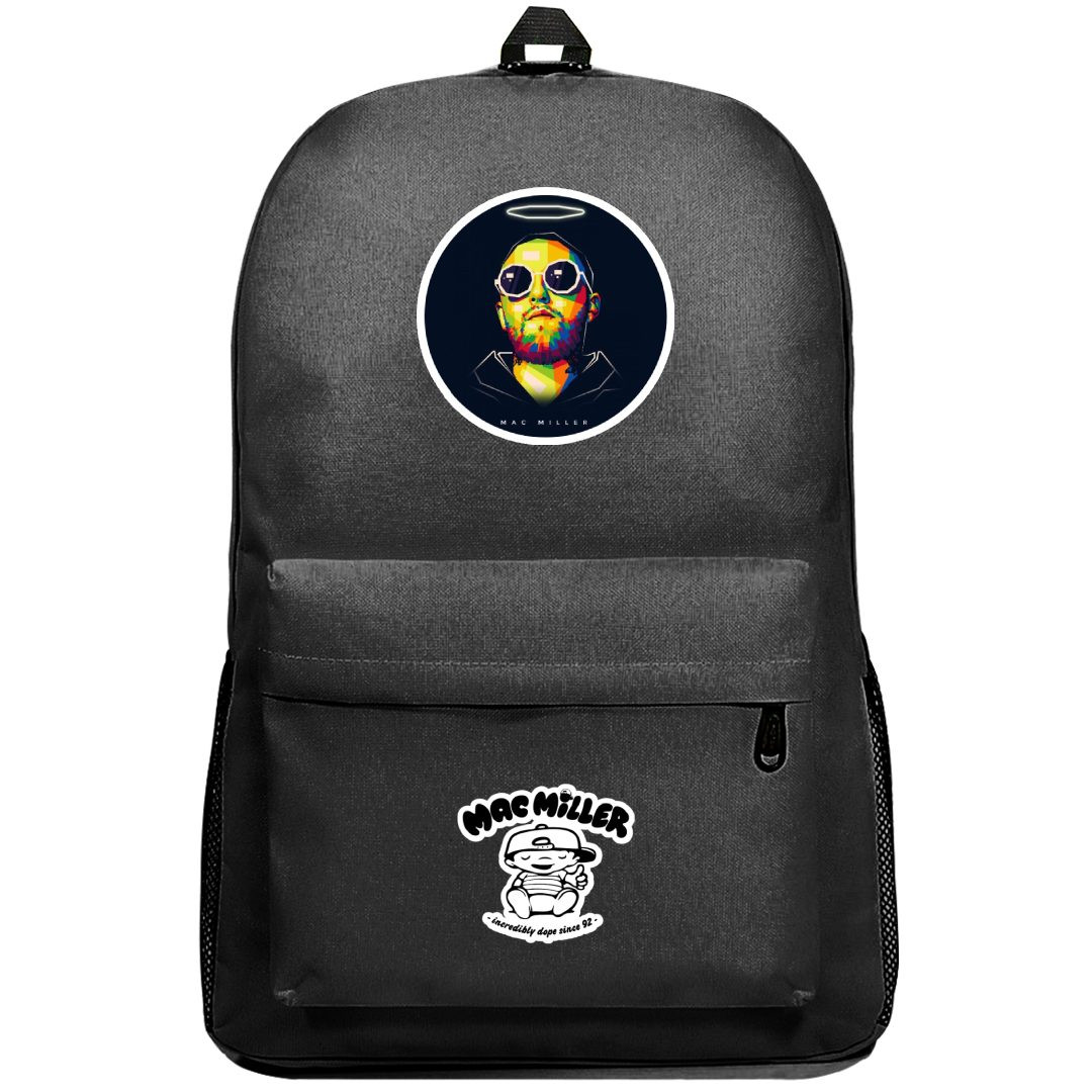 Mac Miller Backpack SuperPack - Mac Miller Wpap Art