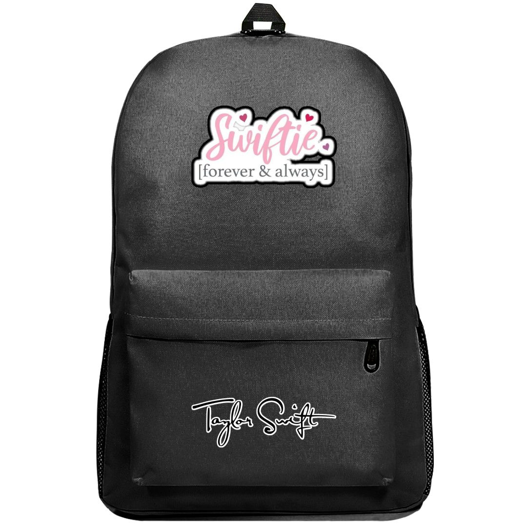 Taylor Swift Backpack SuperPack - Taylor Swift Swiftie Forever And Always Sticker Art