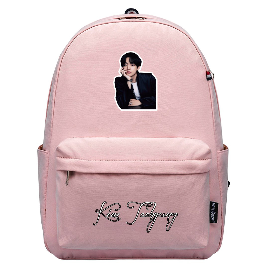 Kim Tae-hyung Backpack SuperPack - Kim Tae-hyung Portrait Sticker Art