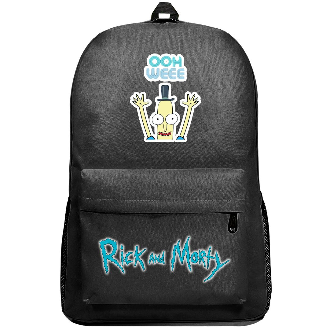 Rick And Morty Mr. Poopybutthole Backpack SuperPack - Mr. Poopybutthole Shouting