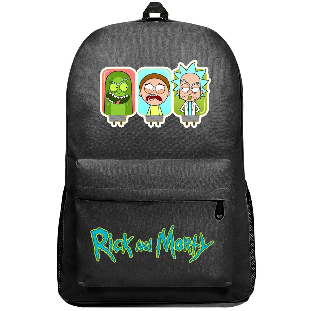 Rick And Morty Backpack SuperPack - Rick Morty And Pickle