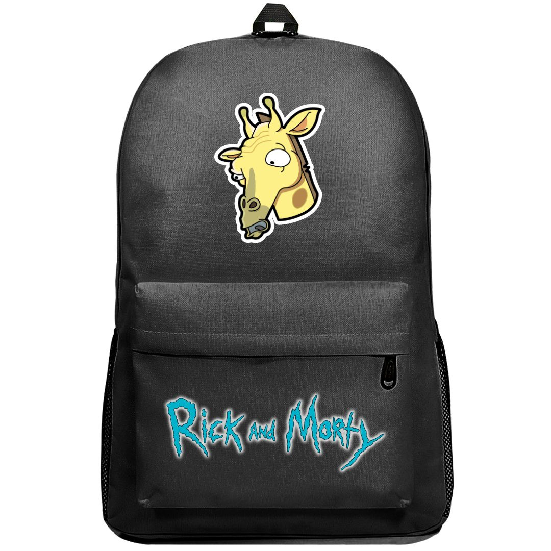 Rick And Morty Reverse Giraffe Backpack SuperPack - Reverse Giraffe Avatar Art