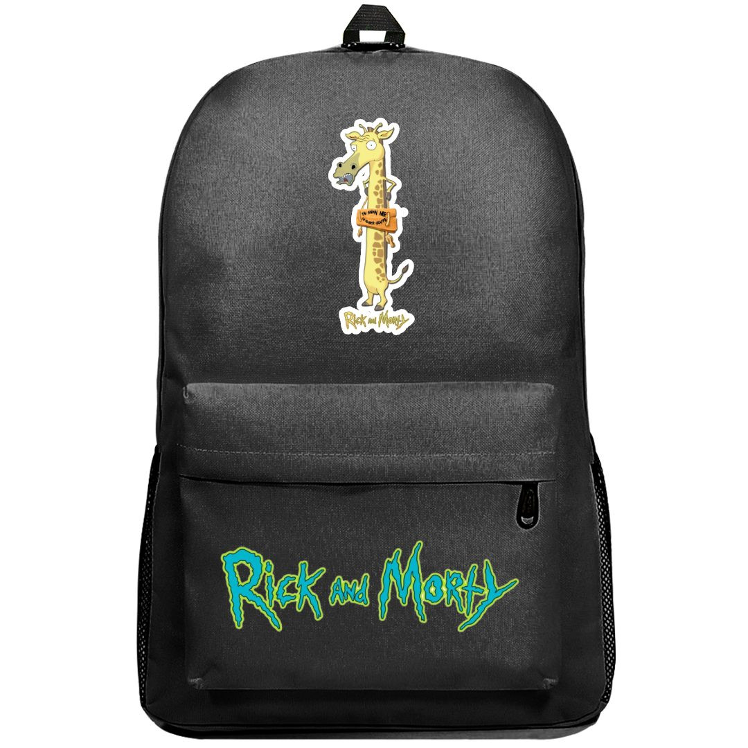 Rick And Morty Reverse Giraffe Backpack SuperPack - Reverse Giraffe Standing