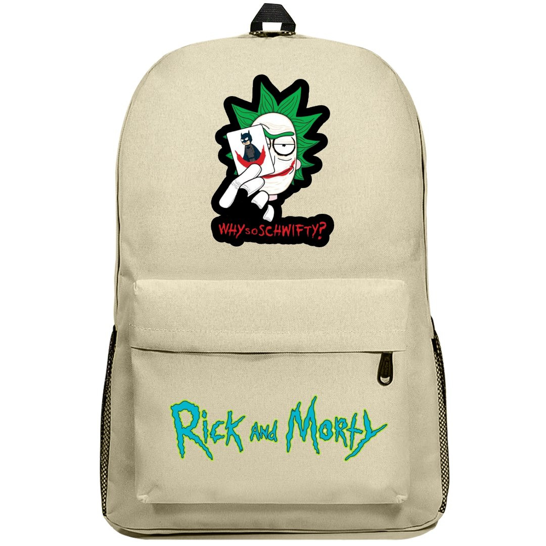 Rick And Morty Rick Backpack SuperPack - Rick Joker Why So Schwifty