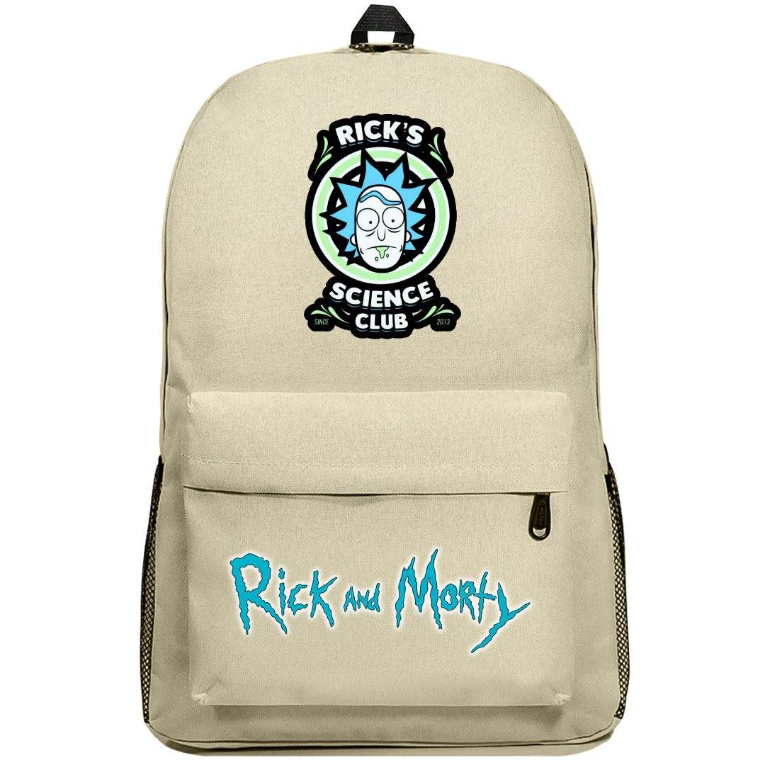 Rick And Morty Rick Backpack SuperPack - Rick Science Club Logo