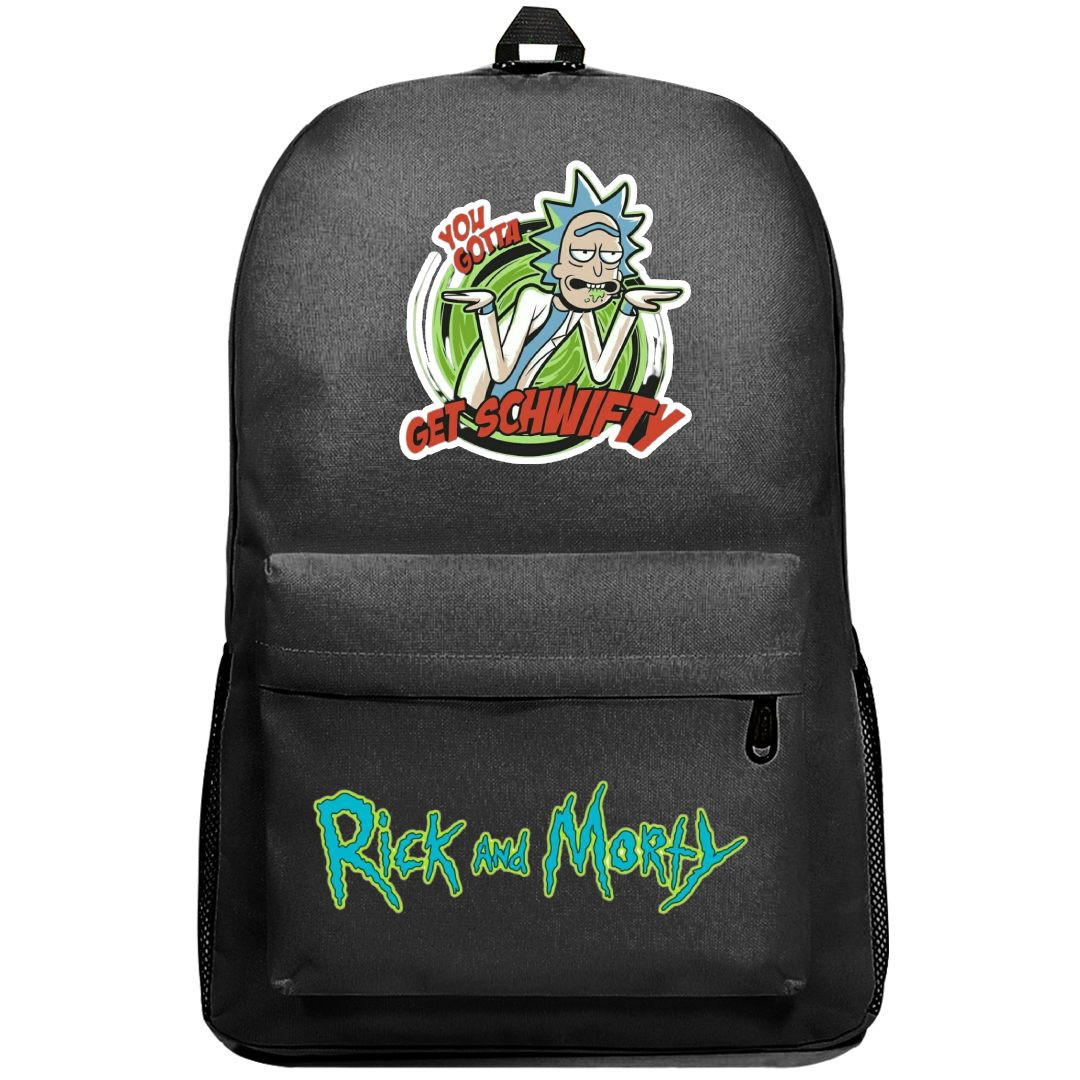 Rick And Morty Rick Backpack SuperPack - Rick You Gotta Get Schwifty