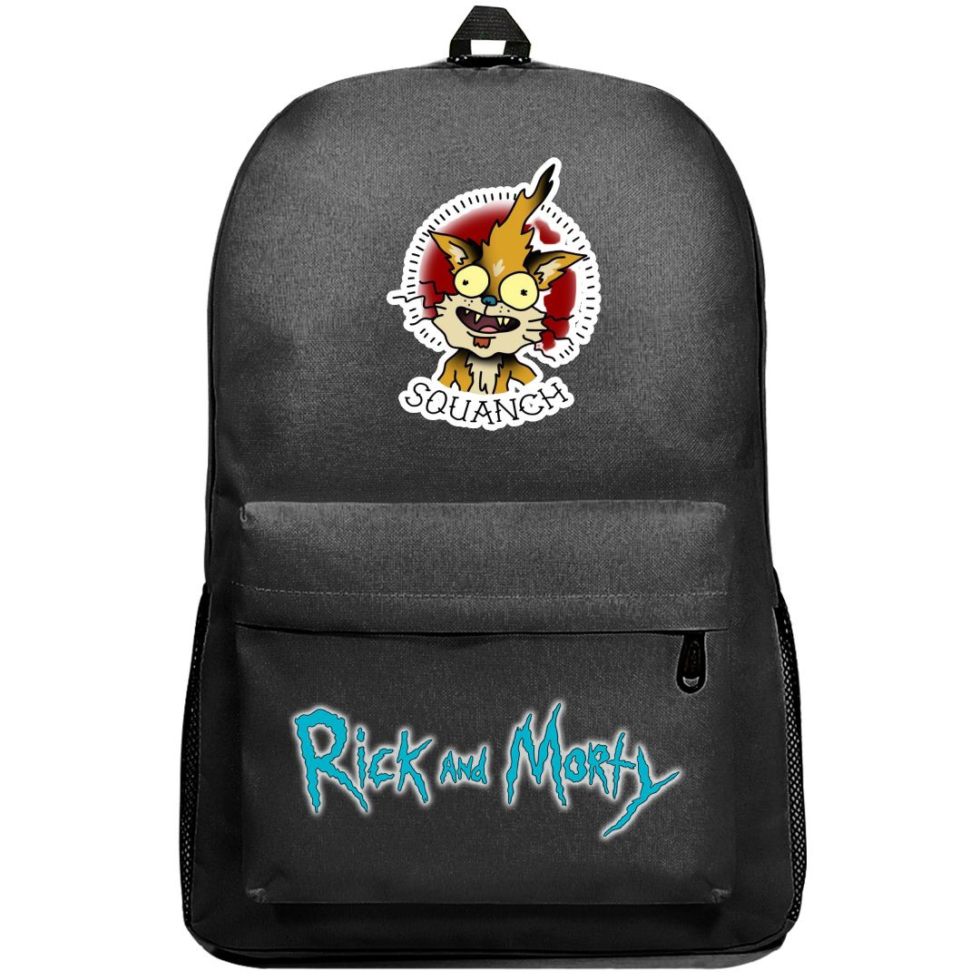 Rick And Morty Squanchy Backpack SuperPack - Squanchy Portrait Sticker