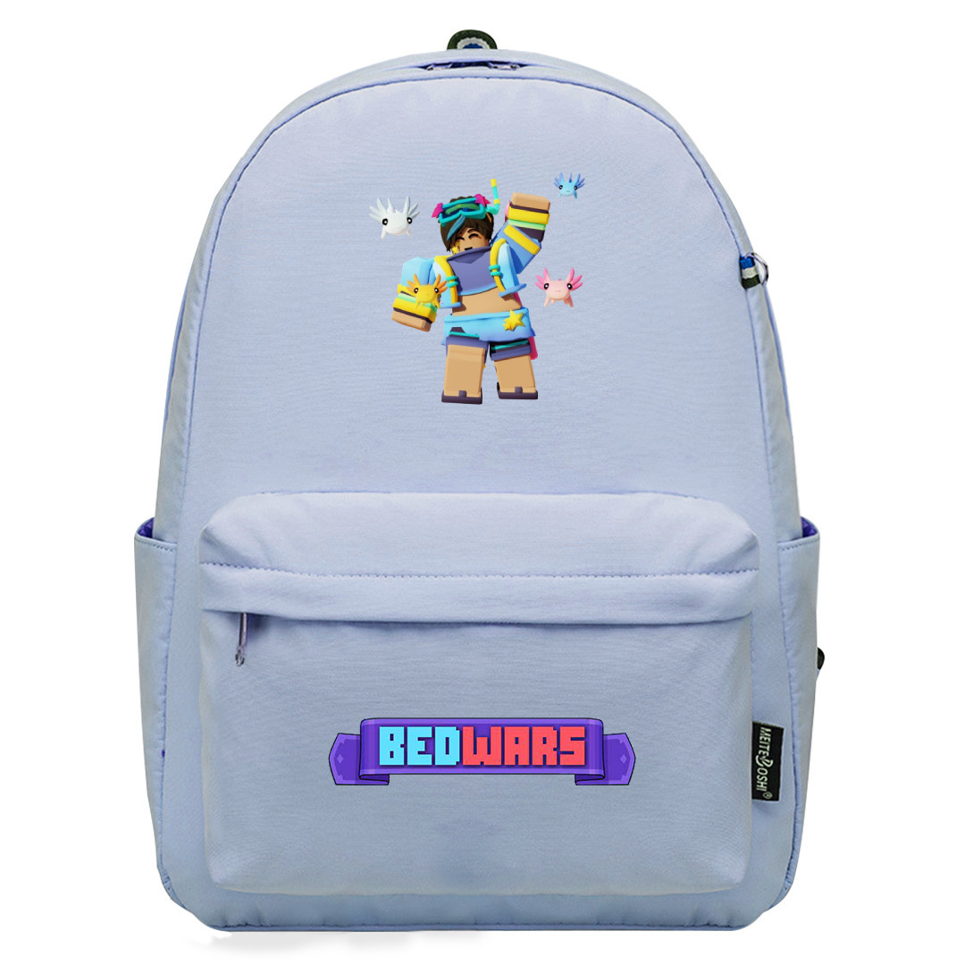 Roblox Bedwars Axolotl Amy Backpack SuperPack - Axolotl Amy Gamepass Version Character Art