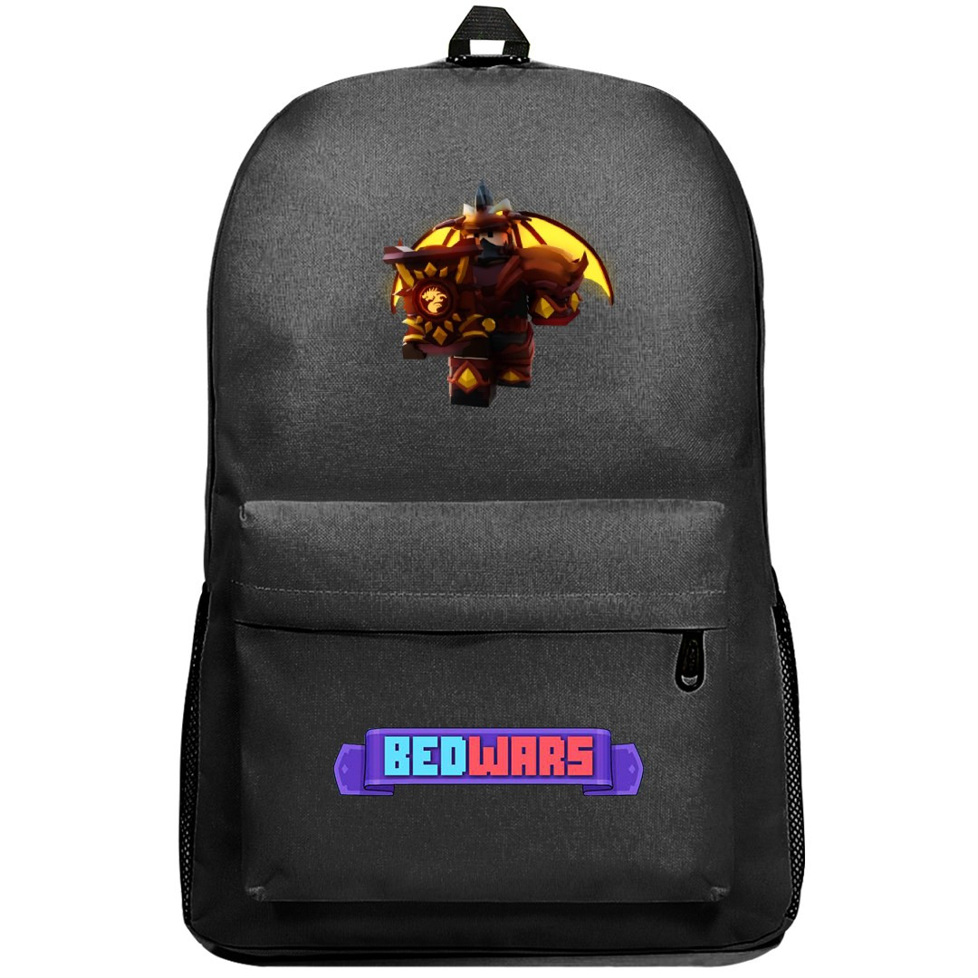 Roblox Bedwars Infernal Shielder Backpack SuperPack - Infernal Shielder Character Art