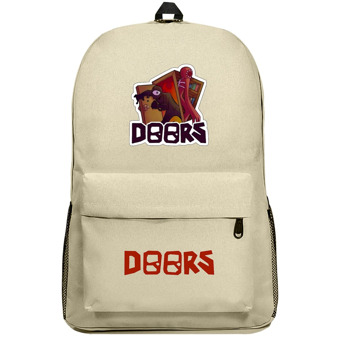 Roblox Doors Backpack SuperPack - Figure And Seek Series Logo Sticker