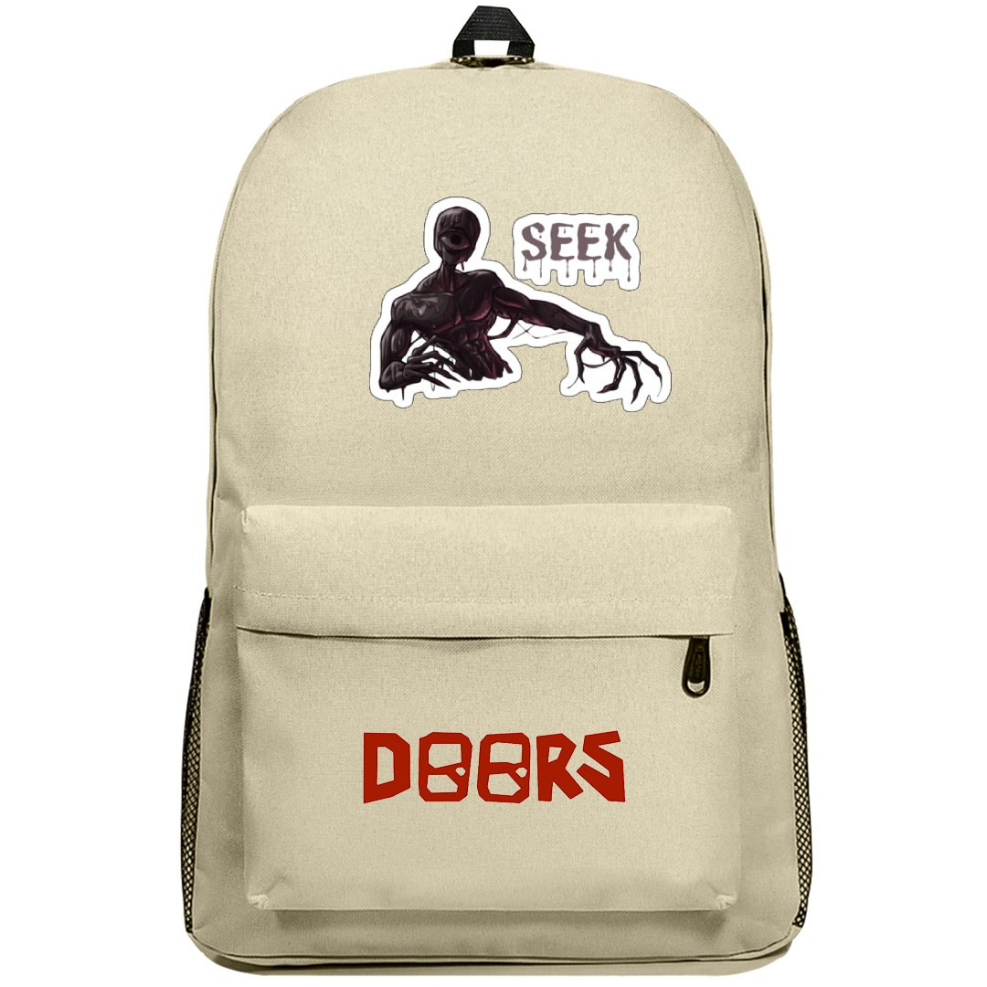 Roblox Doors Seek Backpack SuperPack - Seek Wordmark Sticker