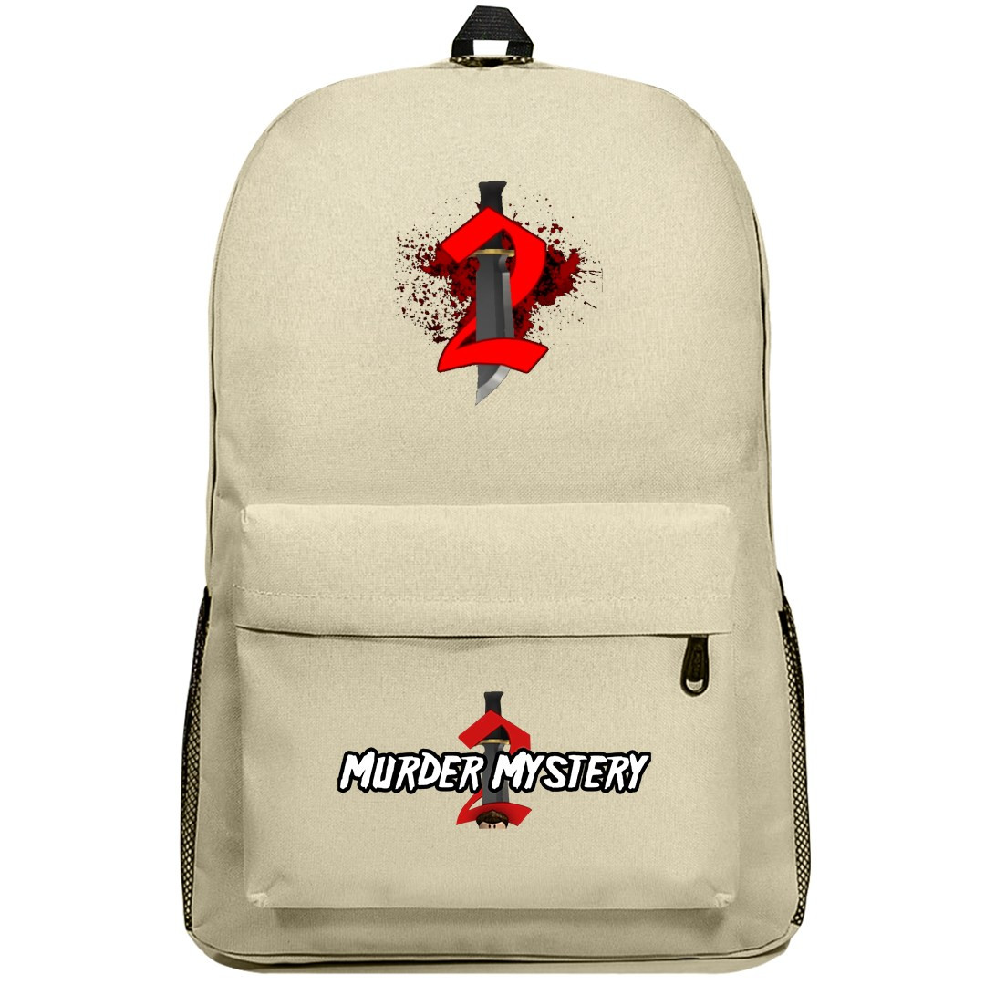 Roblox Murder Mystery 2 Backpack SuperPack - Blood Splash Knife Series Logo