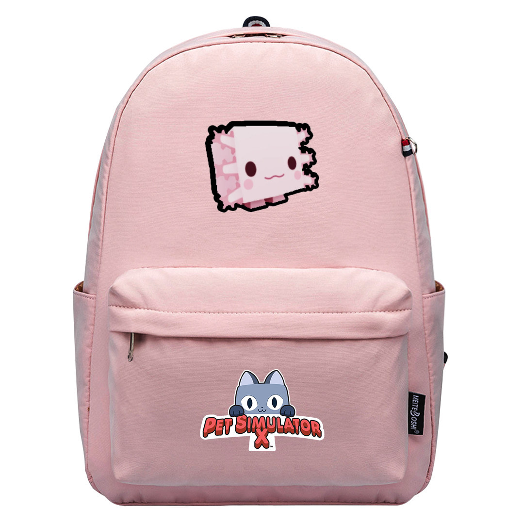 Roblox Pet Simulator X Axolotl Backpack SuperPack - Axolotl Character Sticker