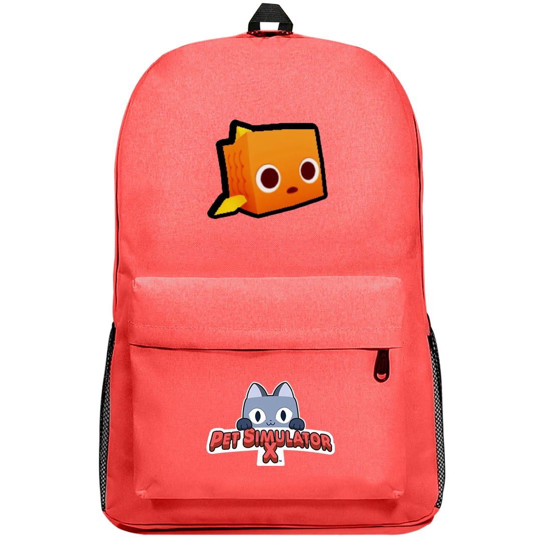 Roblox Pet Simulator X Goldfish Backpack SuperPack - Goldfish Character Sticker