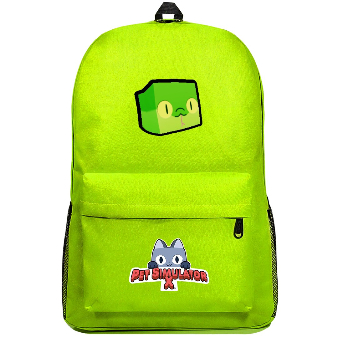 Roblox Pet Simulator X Green Cobra Backpack SuperPack - Green Cobra Character Sticker