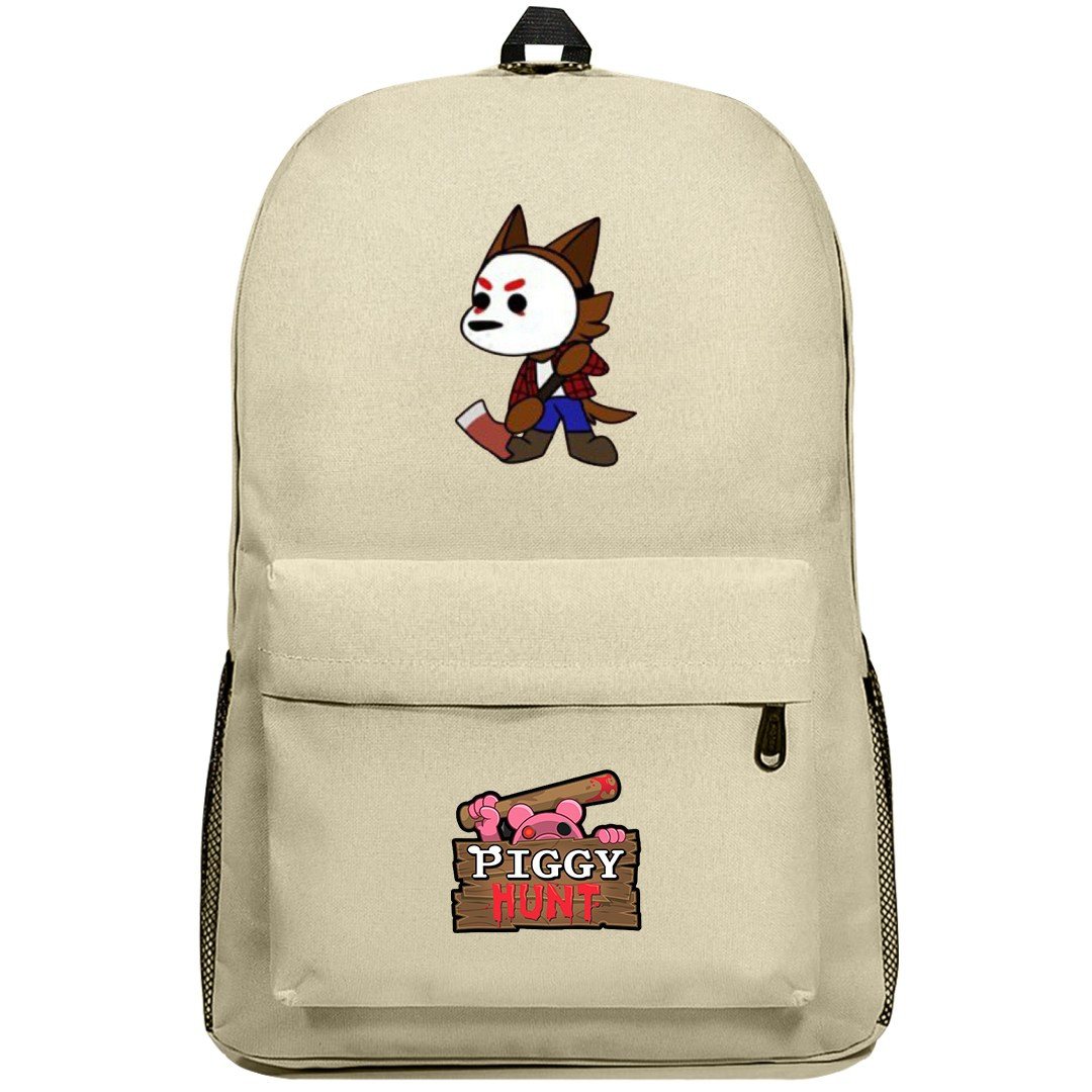 Roblox Piggy Doggy Piggy Backpack SuperPack - Doggy Piggy Halloween Cartoon Art