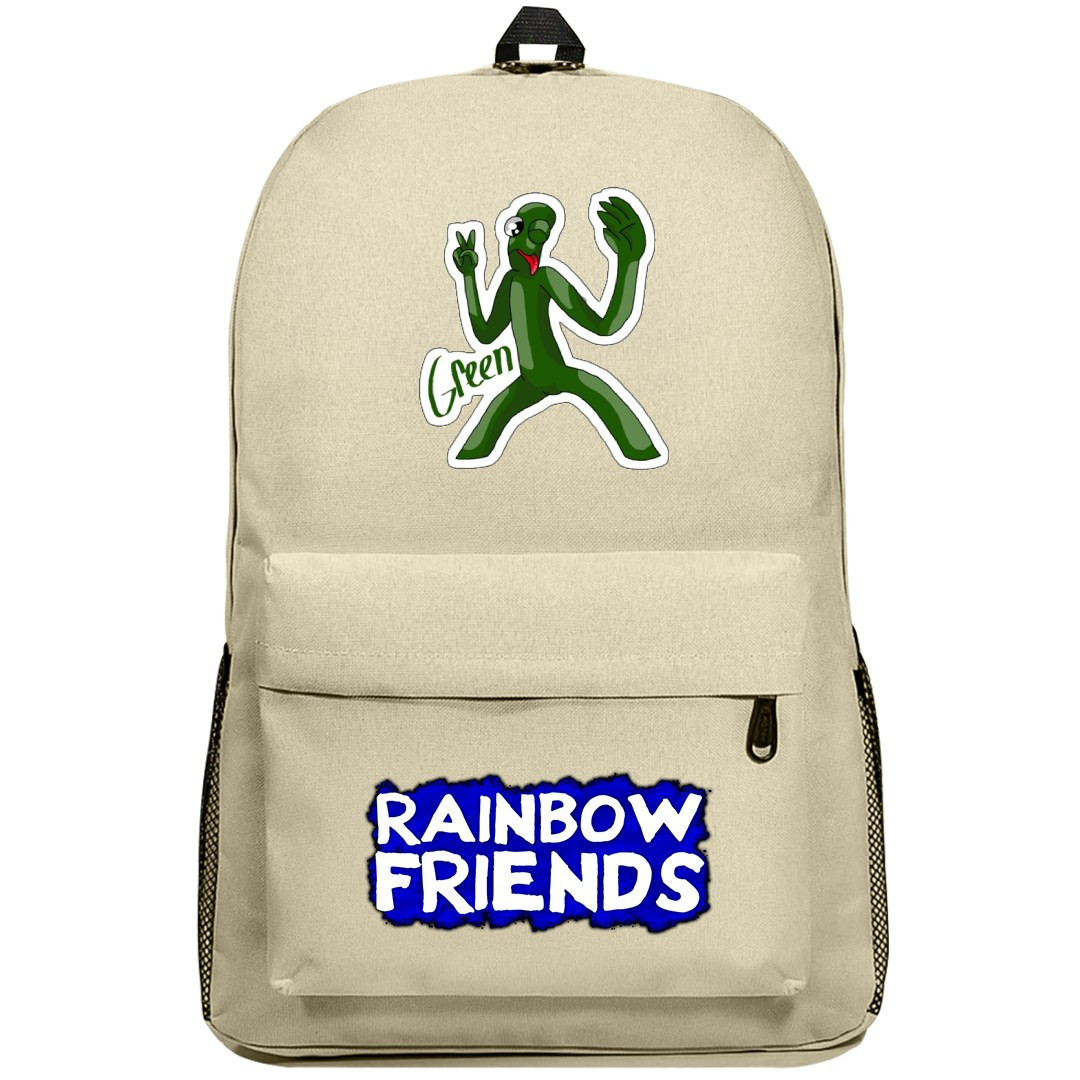 Roblox Rainbow Friends Green Backpack SuperPack - Green Wacky Pose Sticker