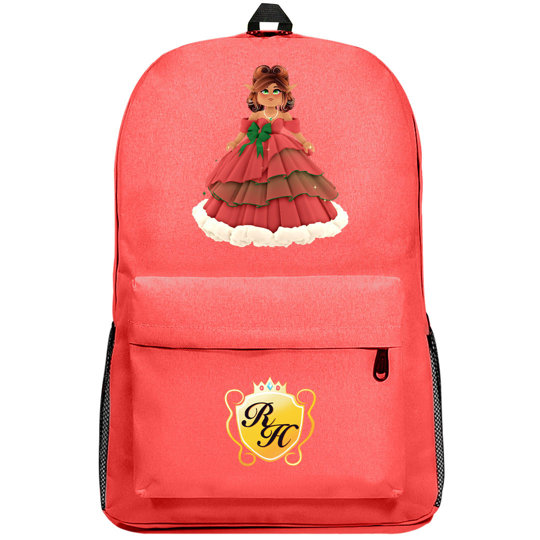 Roblox Royale High Backpack Superpack - Peppermint Princess Character Art Series