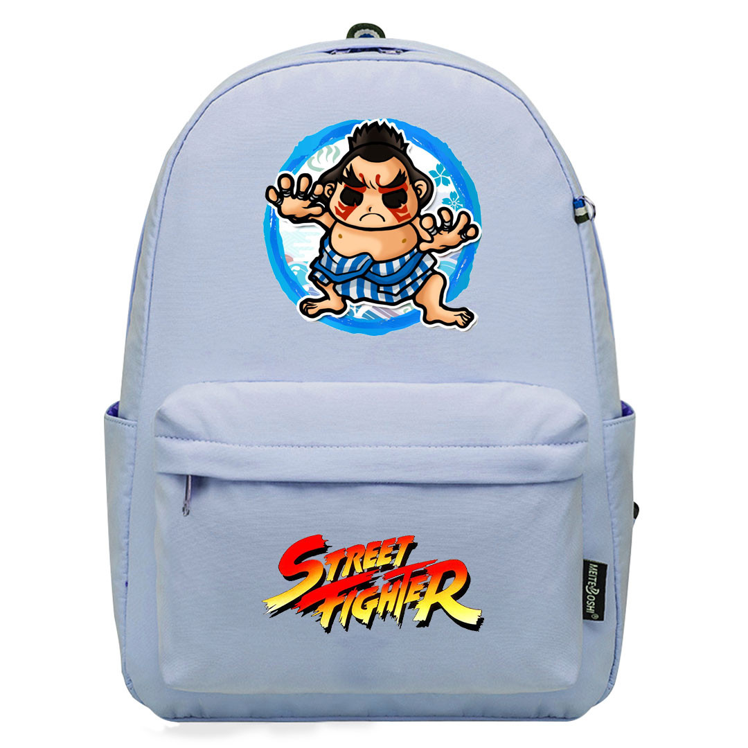Street Fighter E Honda Backpack SuperPack - Edmond Honda Nostalgic Sticker Art