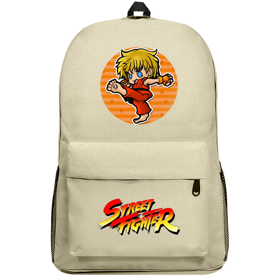 Street Fighter Ken Backpack SuperPack - Ken Two Sticker Art